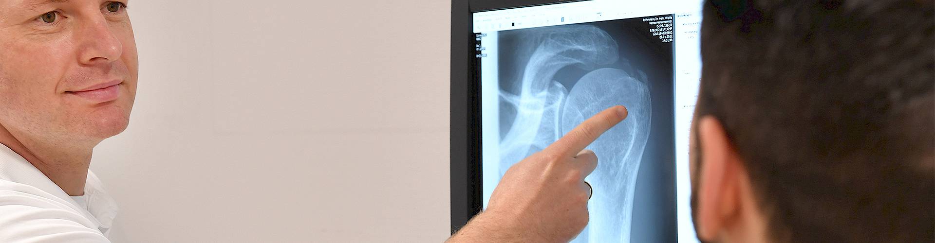 Ultraschalluntersuchung Schulter bei ArthroVeris in Göttingen
